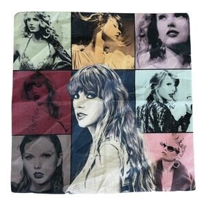 Taylor Swift Swiftie Eras Tour Throw Pillow Cover Only New Squares Photos New